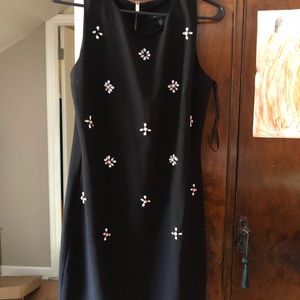 Sleeveless beaded dress